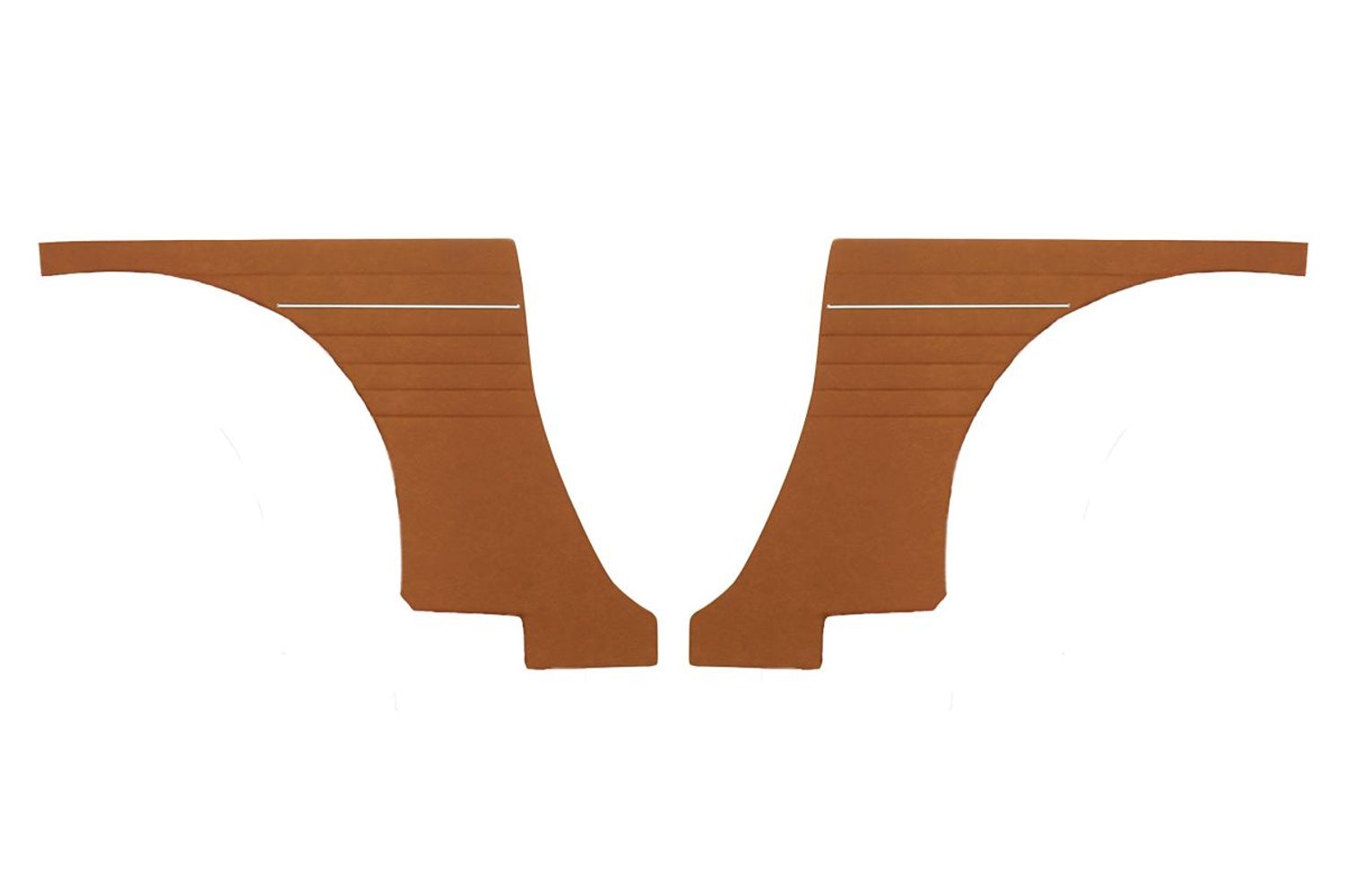 Panneau côté arrière marron