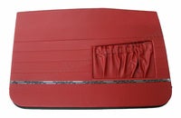 Dörrpanel fram röd