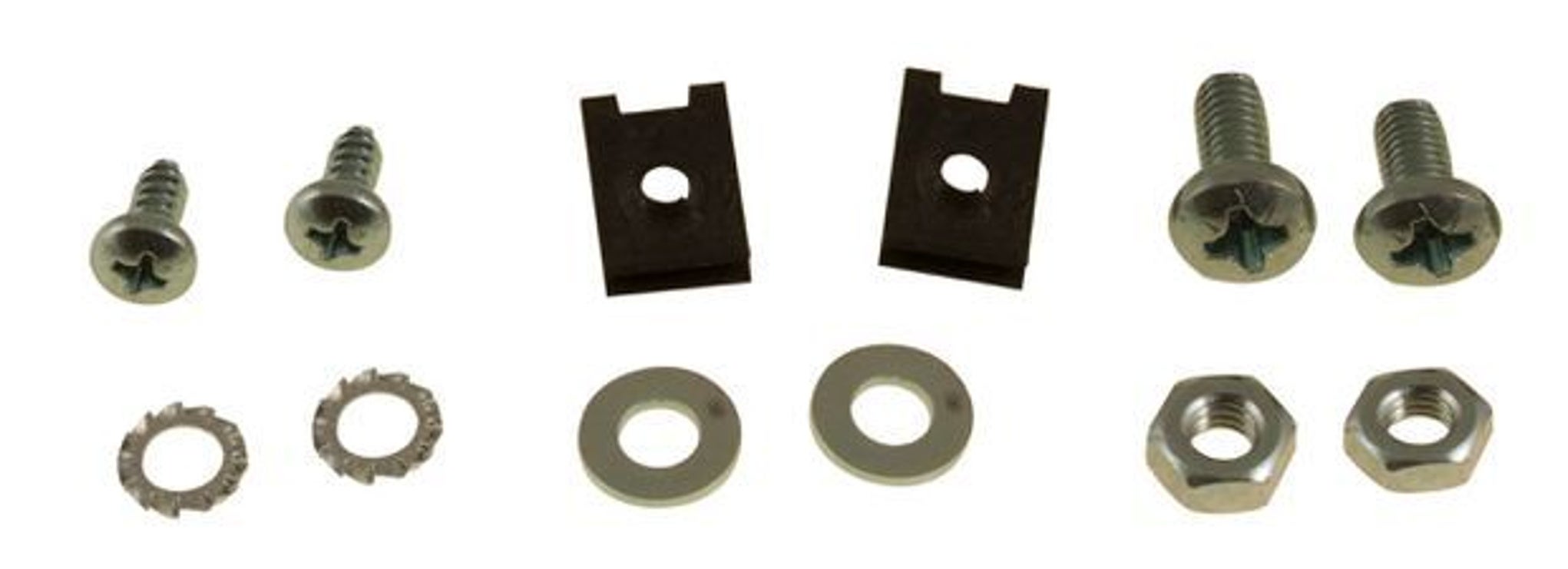 Monteringssats Nummerskylt