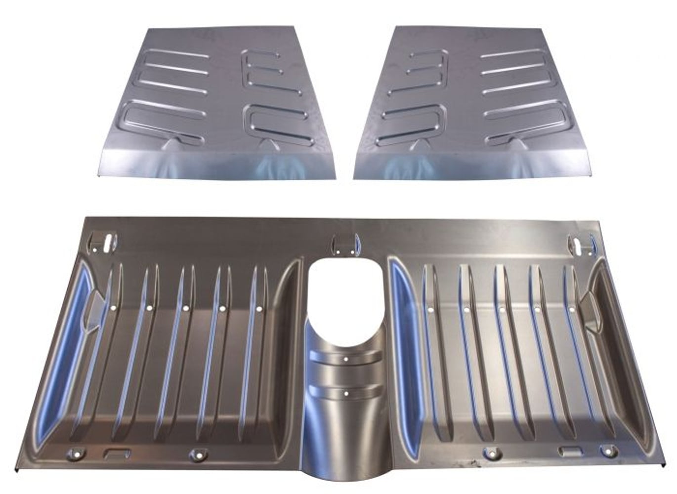 Golvplåtsats fram & bak