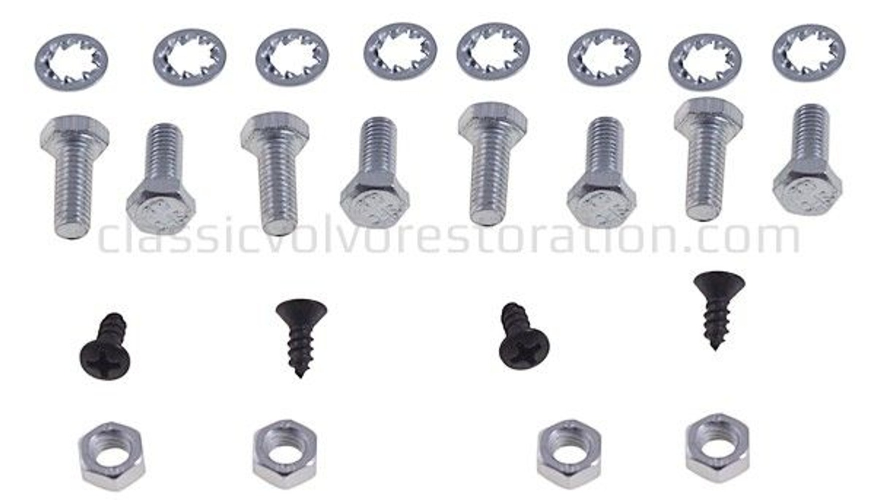 Skruvsats Lamphus/skärm