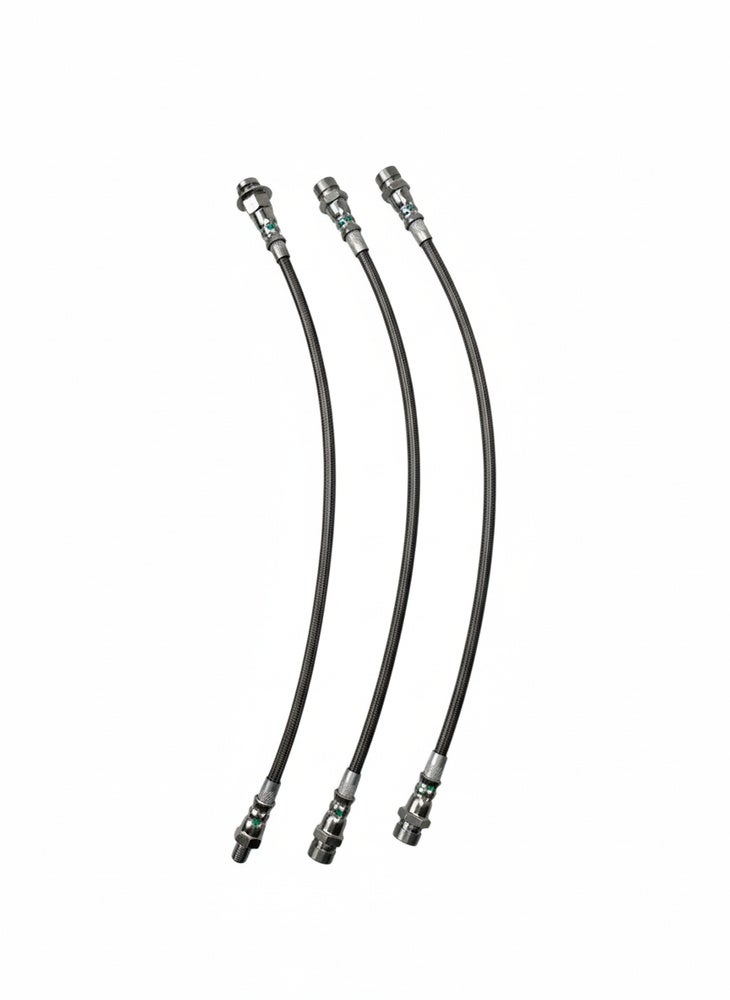 Bromsslangssats metallomspunnen