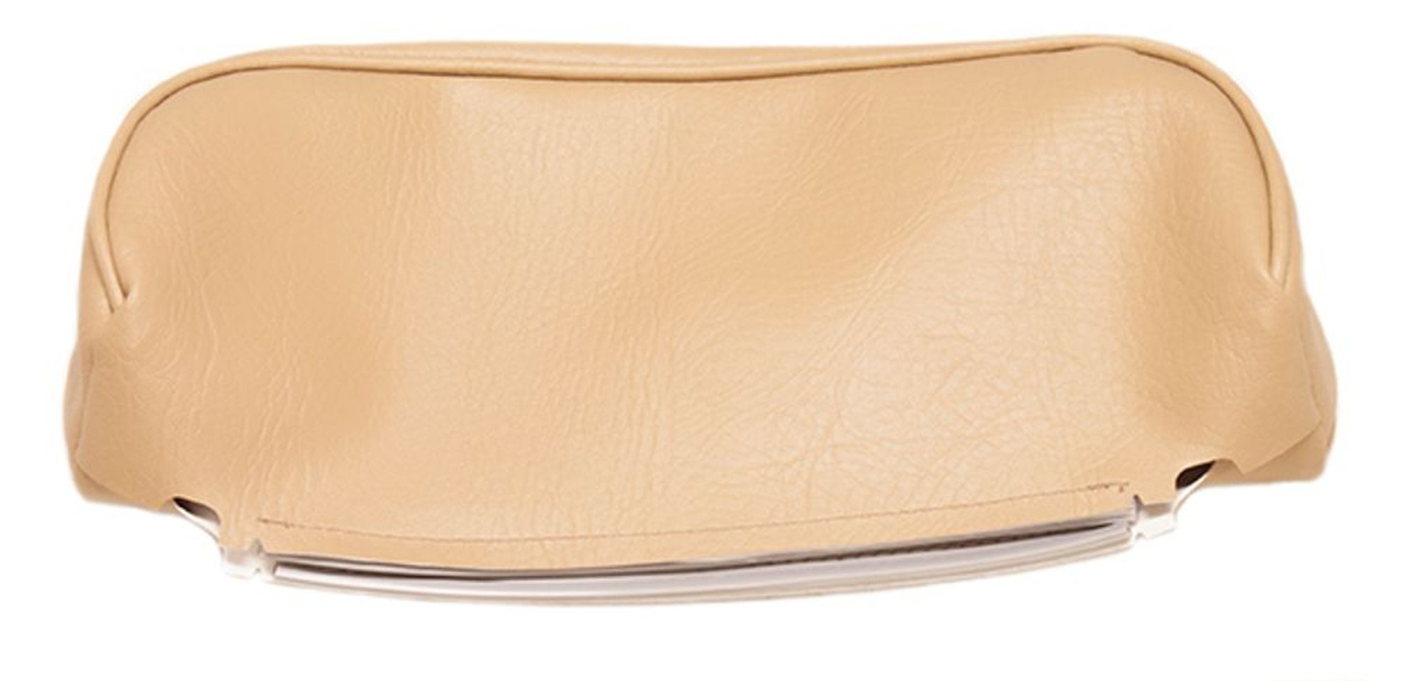 Klädsel nackstöd läder beige/brun