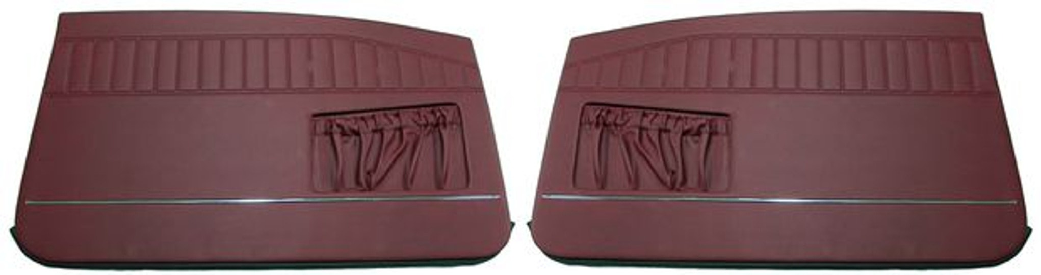 Dörrpaneler Volvo Amazon 2d 1967-68 röd