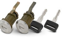 Låscylindersats dörr vänster