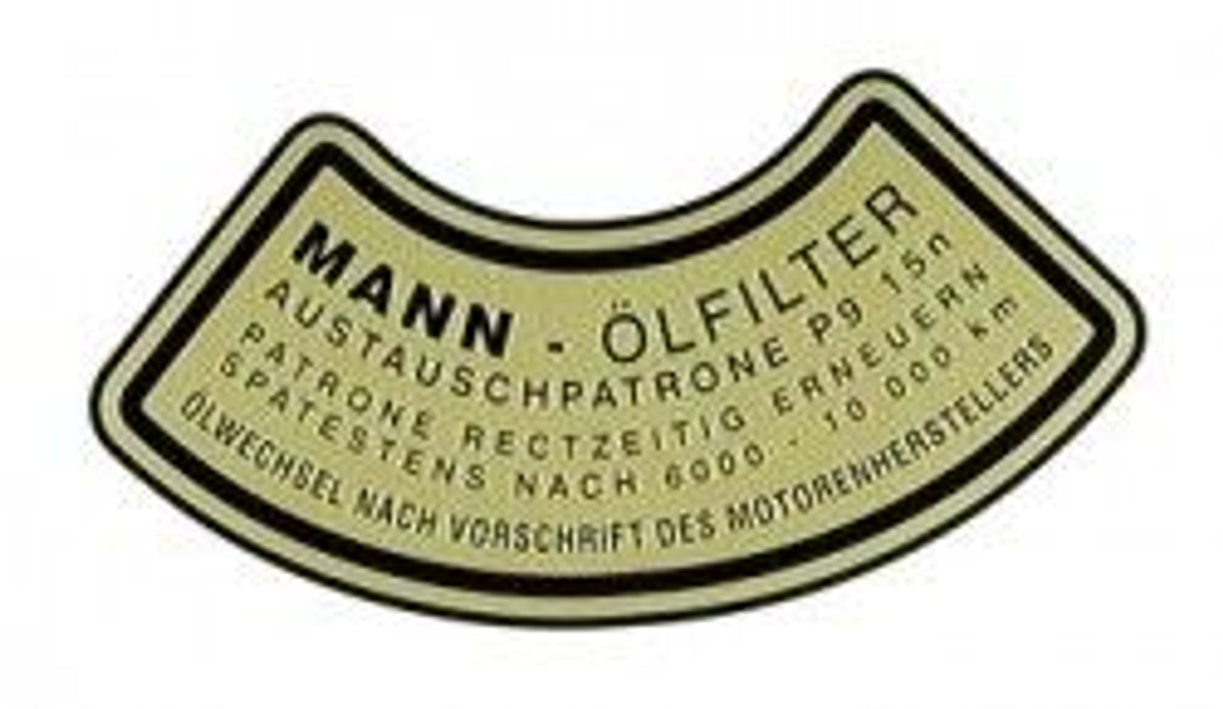 Dekal Oljefilter B4B Mann