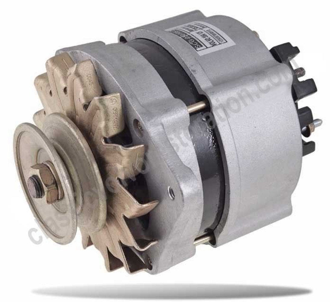 Generator 12V 55A m/inbyggt relä