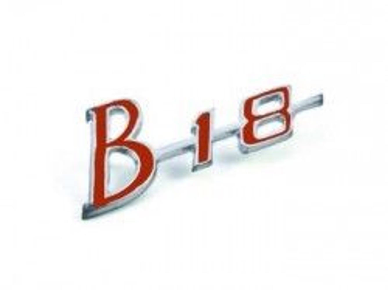 Emblem "Volvo B18" bagage