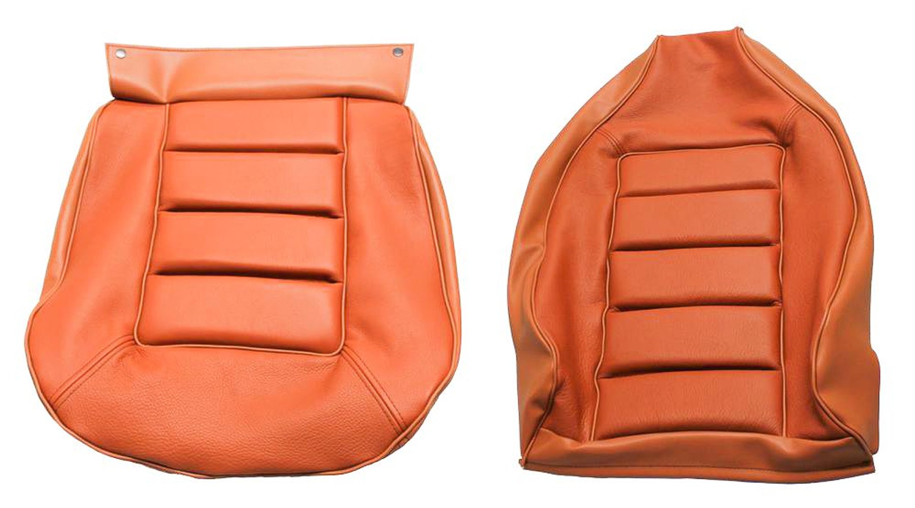 Klädsel framsäte Volvo 1800 ES 1973 brunt läder