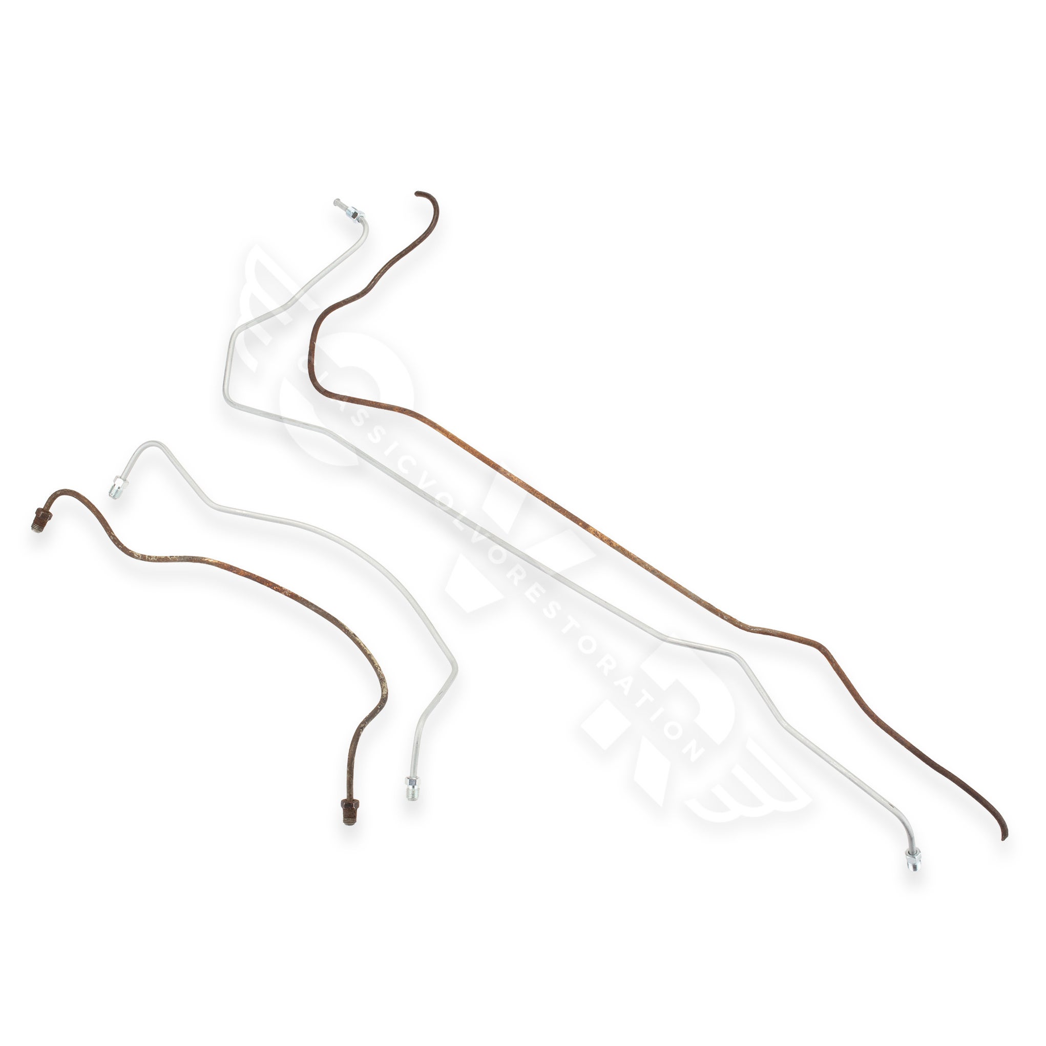 Bromsrör Höger/Väf Förbockade