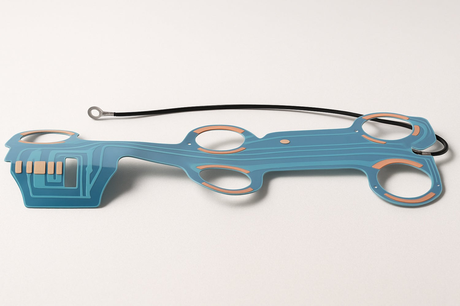 Circuit imprimé arrière droit