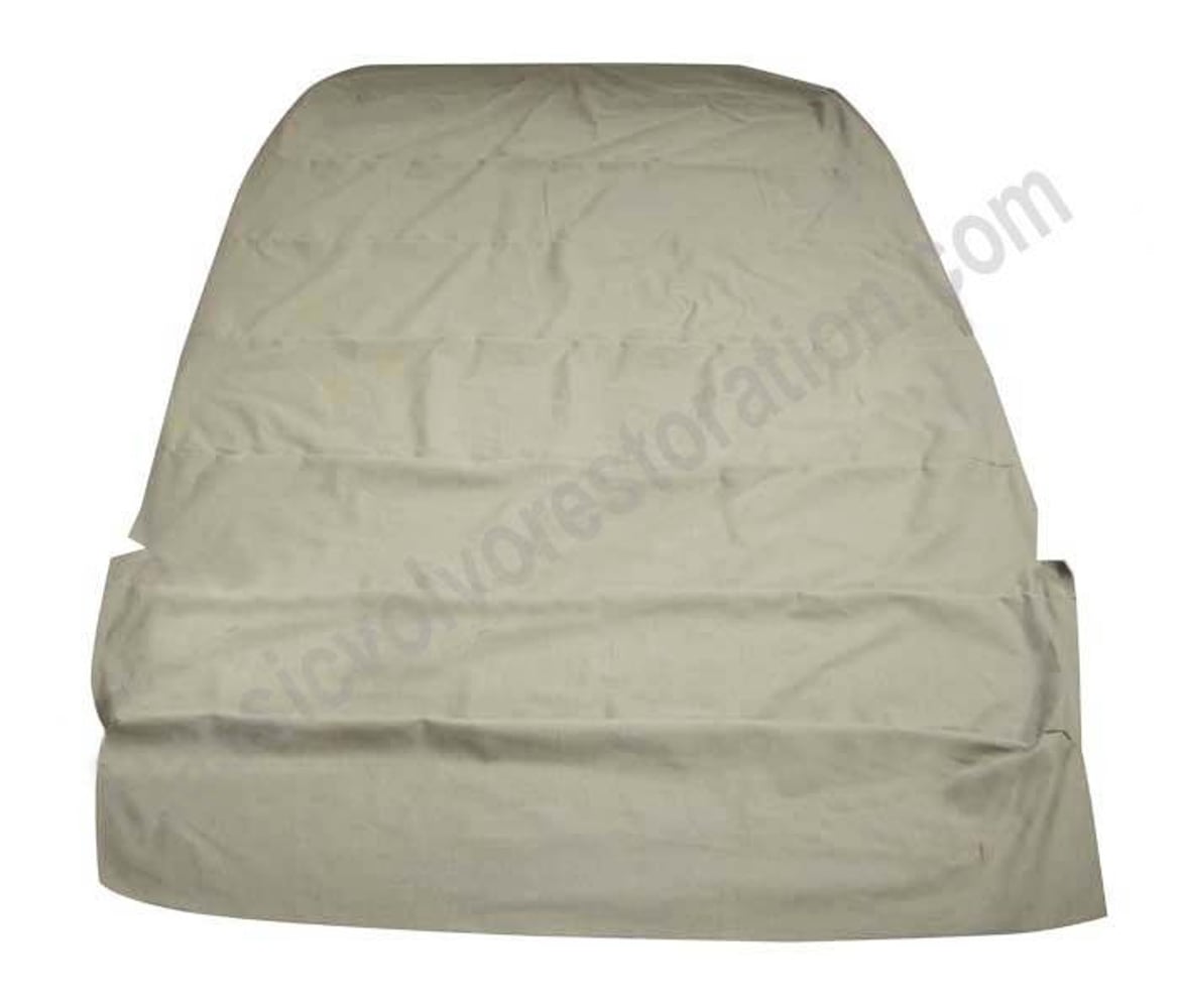 Innertak flossat grått tyg