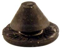 Gummiknapp hatthylla