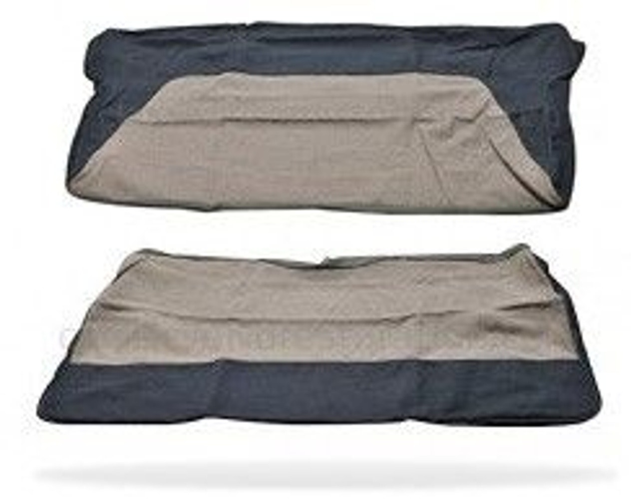 Klädsel Baksäte Volvo PV 444LS 1957 blå/grå