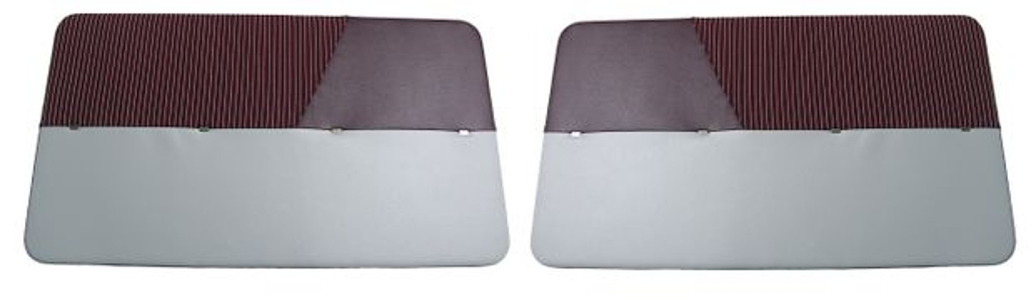 Panneau porte PV 444E-K rouge/gris