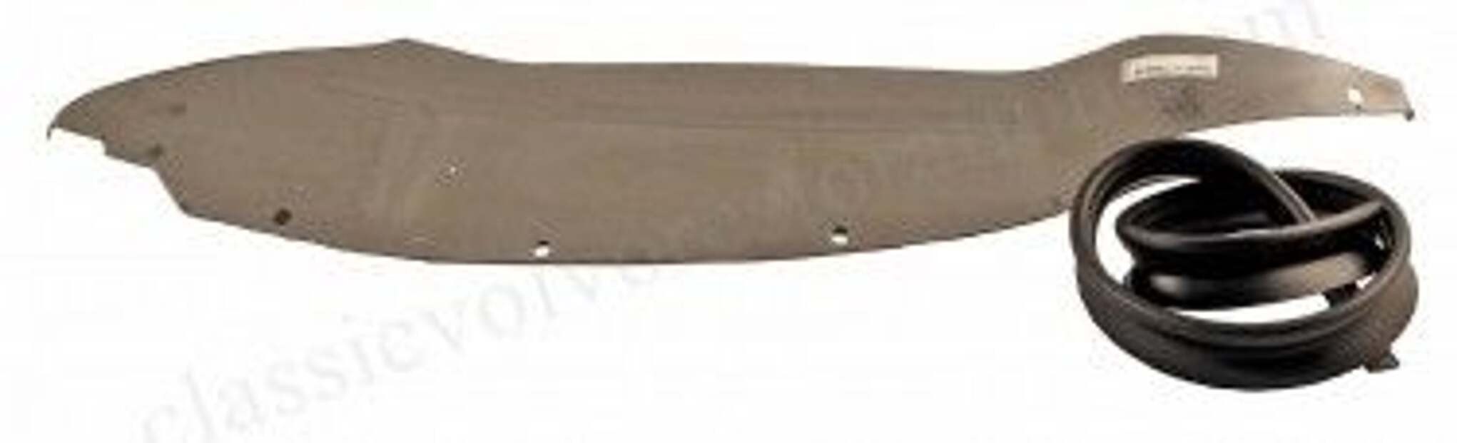 Stänkplåt innerskärm m/list höger