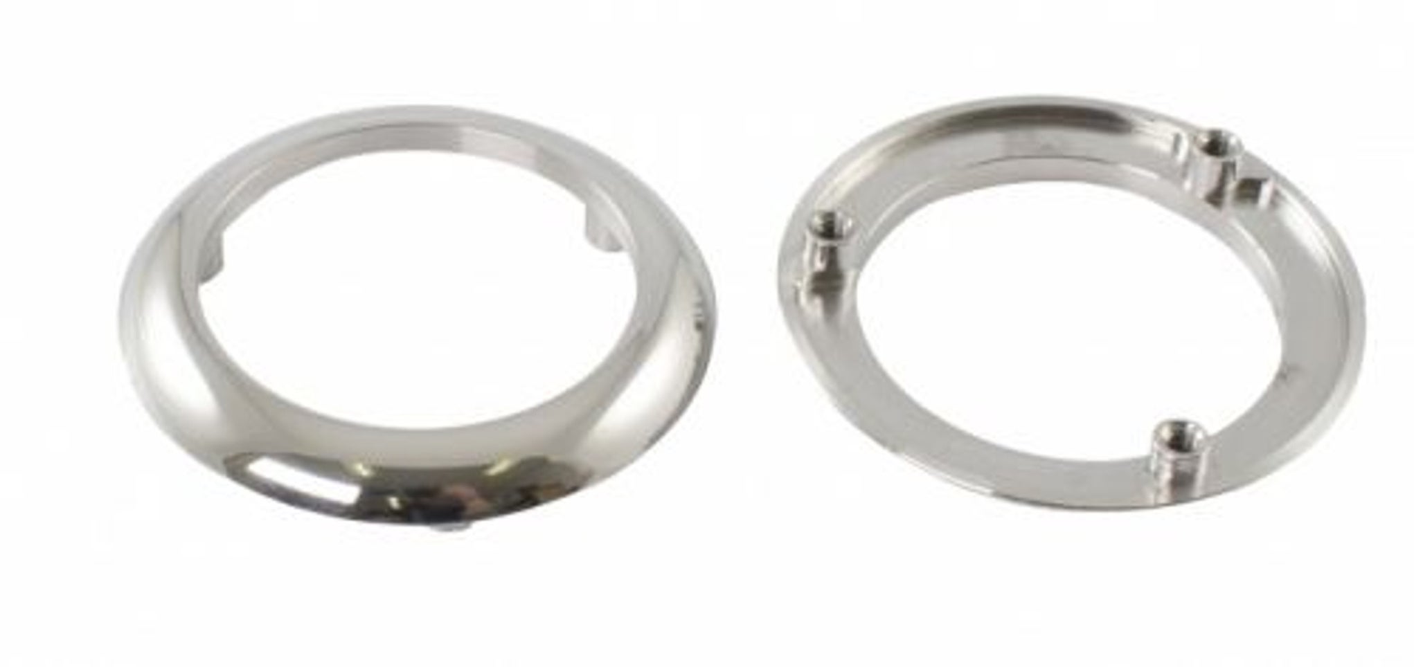 Prydnadslist rattcentrum rostfri