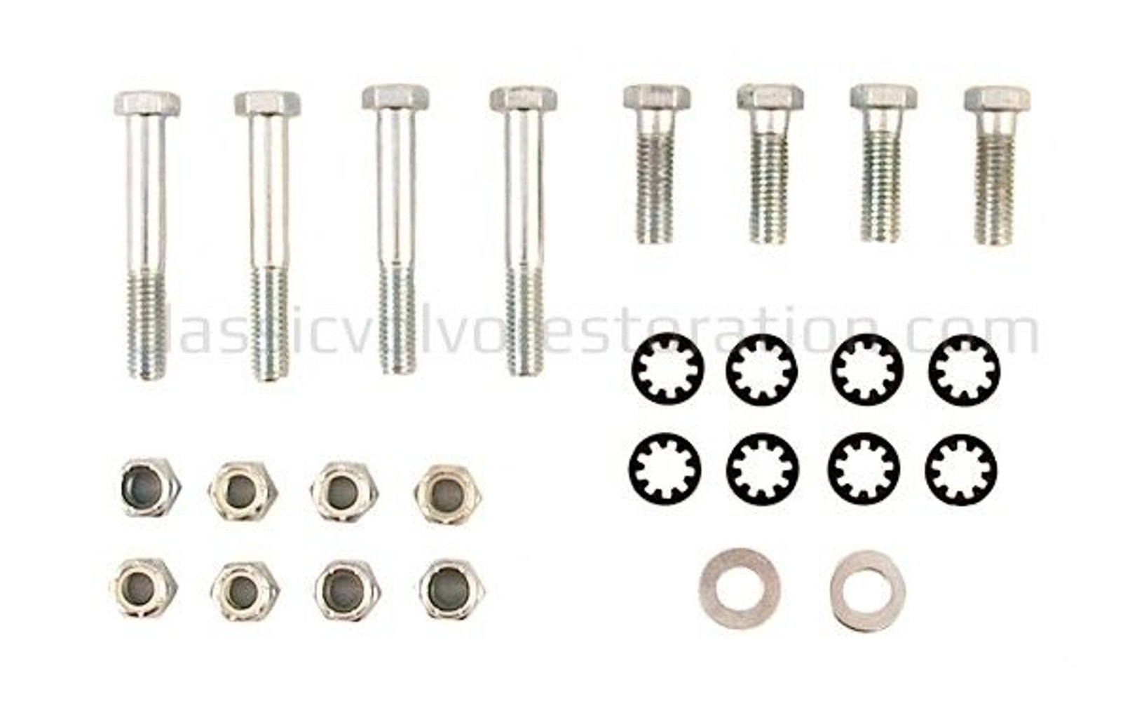 Monteringssats bromssköld