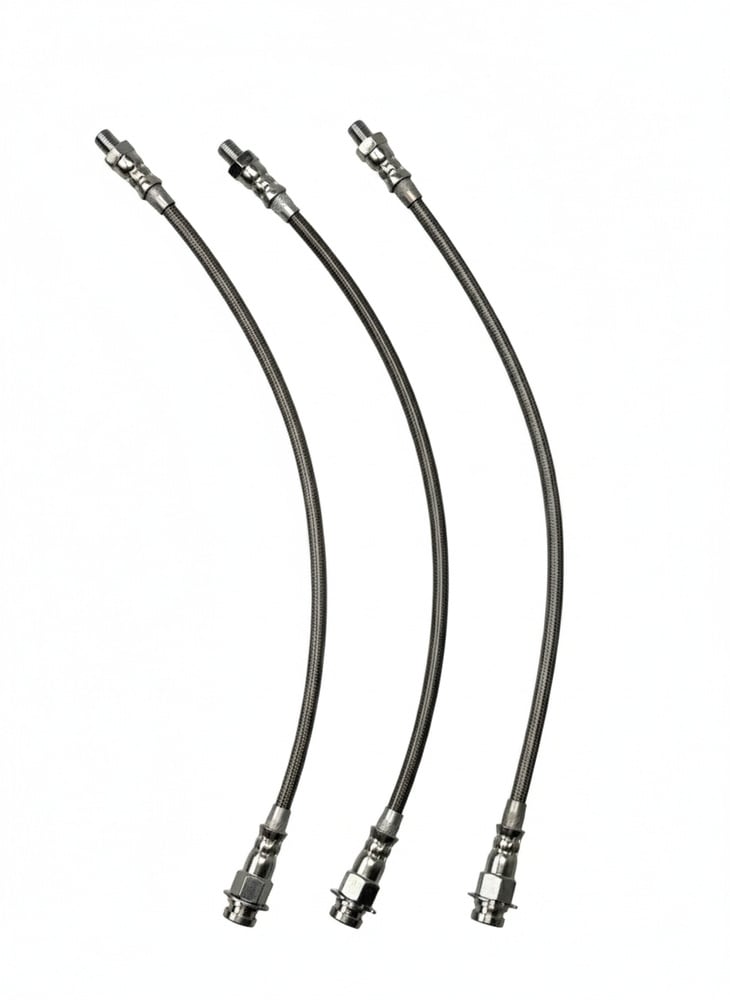 Bromsslangssats Metallomspunna