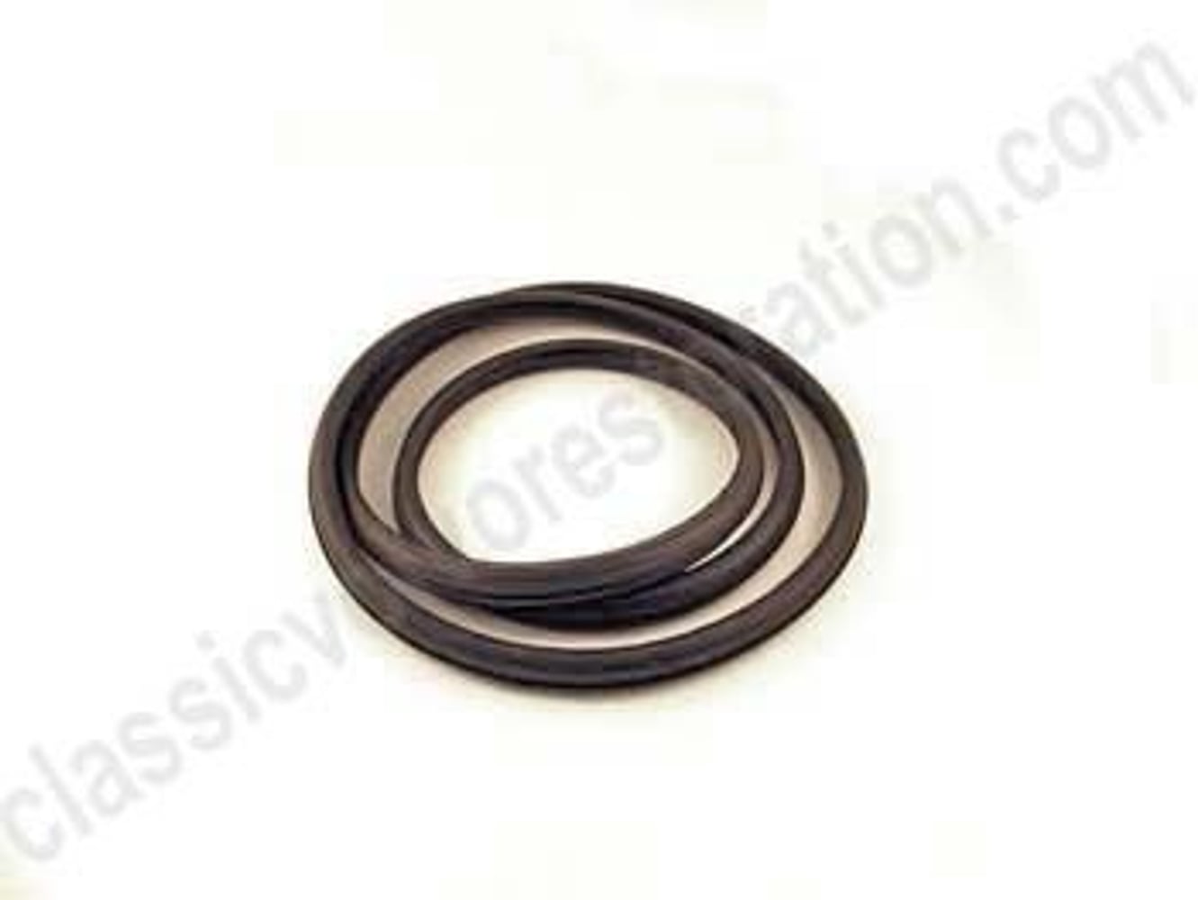 Joint caoutchouc pare-brise chrome