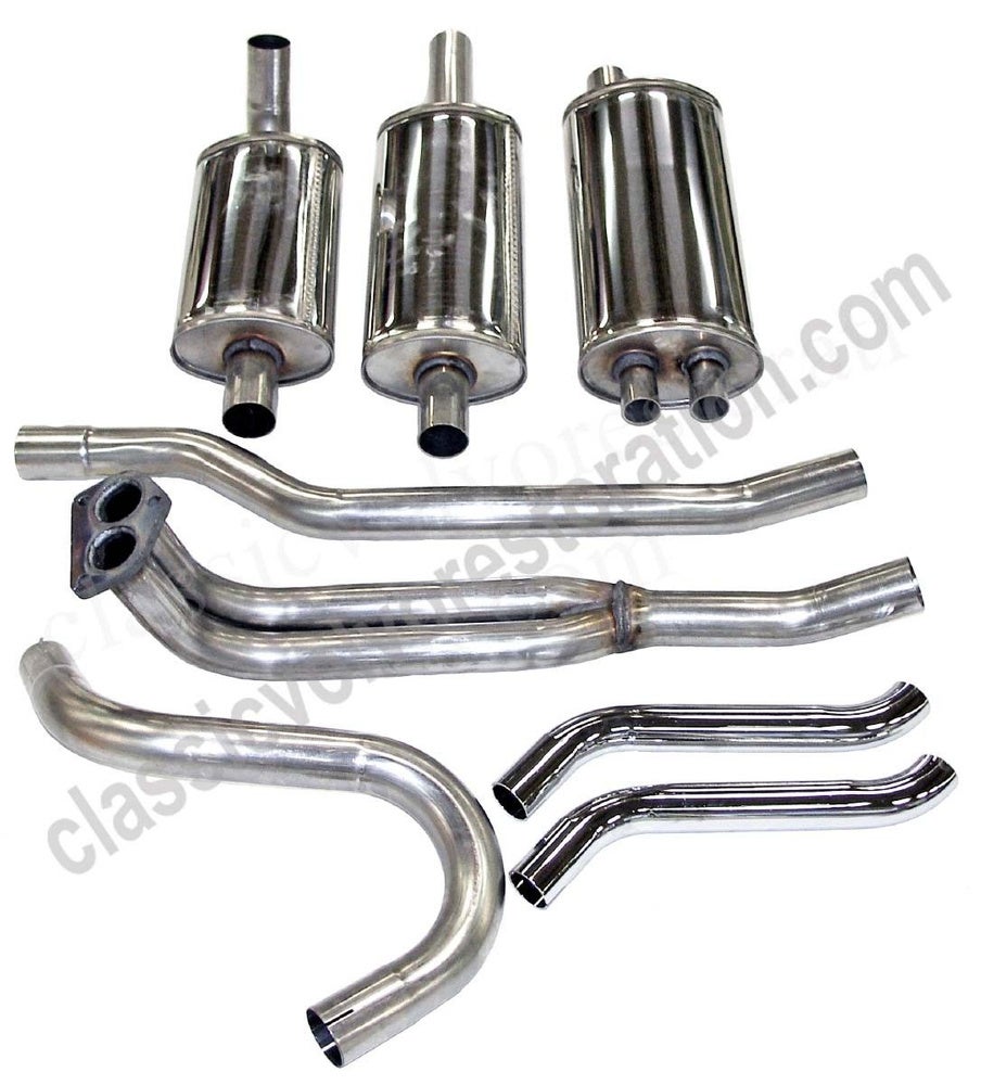 Avgassystem rostfritt