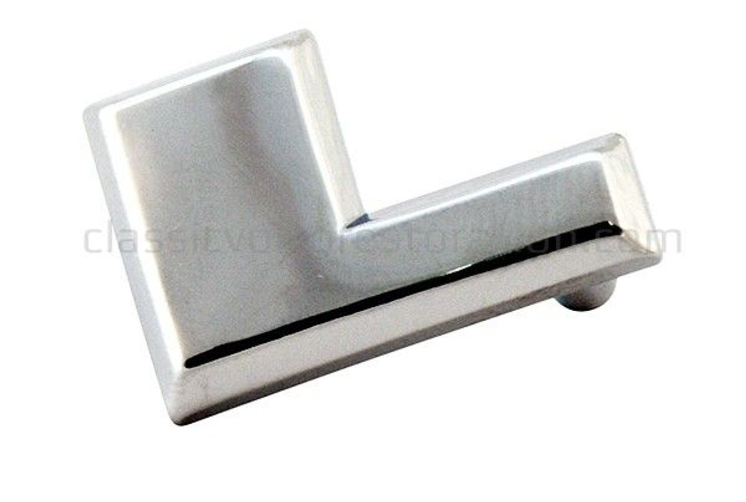 Emblem bokstav L silver