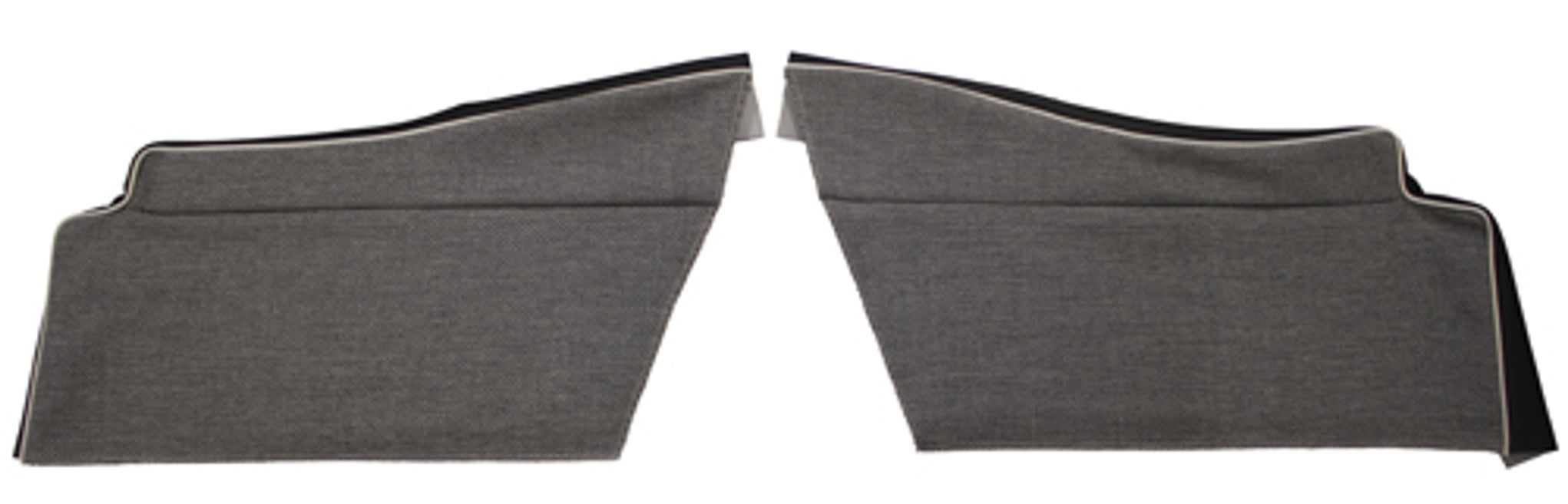 Klädsel Bakre sidor grå/svart Undre