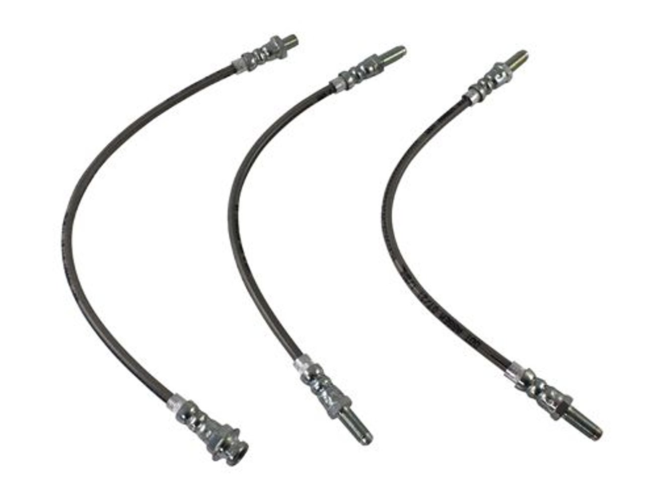 Bromsslangssats B18 metallomspunna