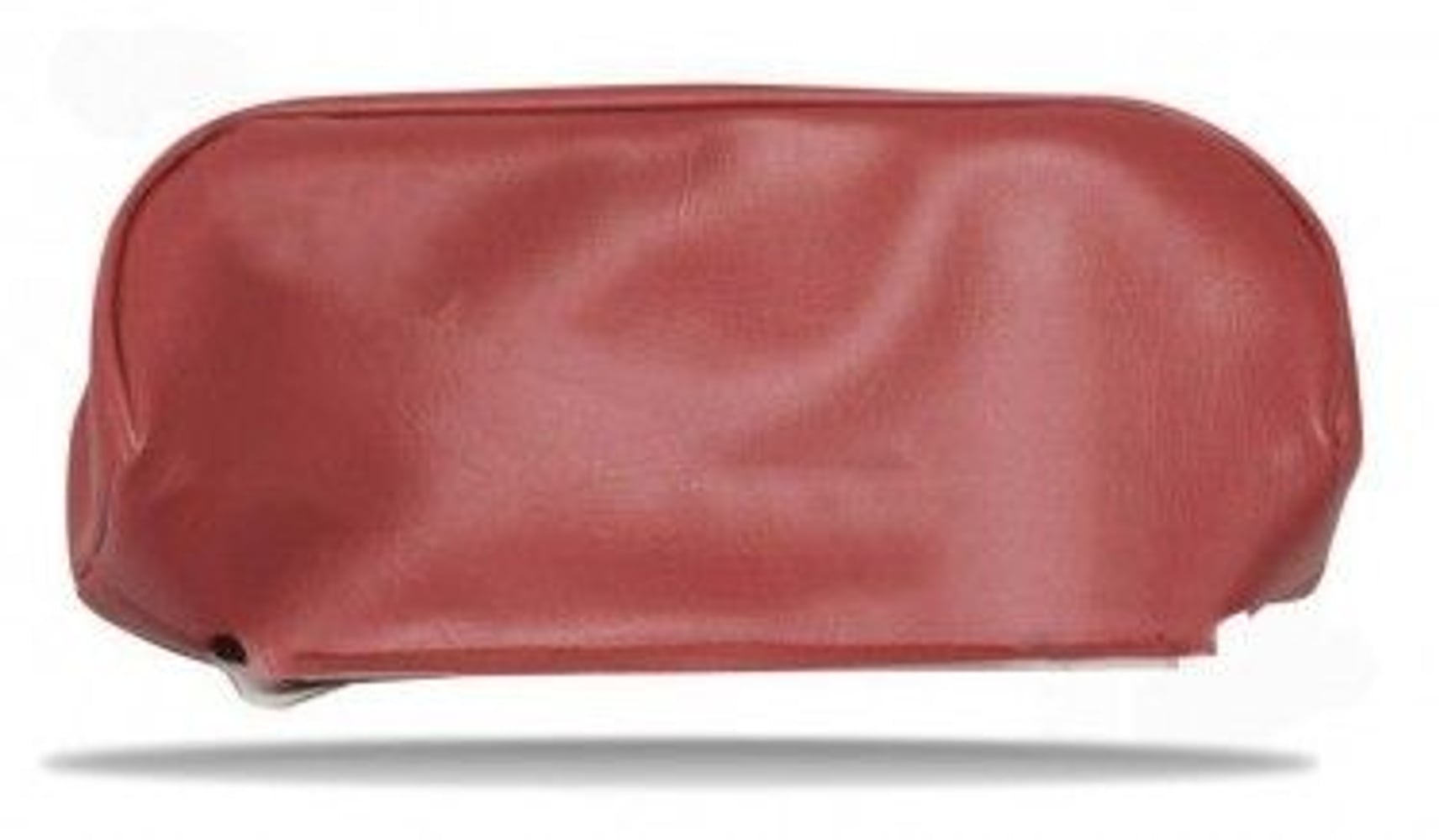 Klädsel nackstöd rött läder