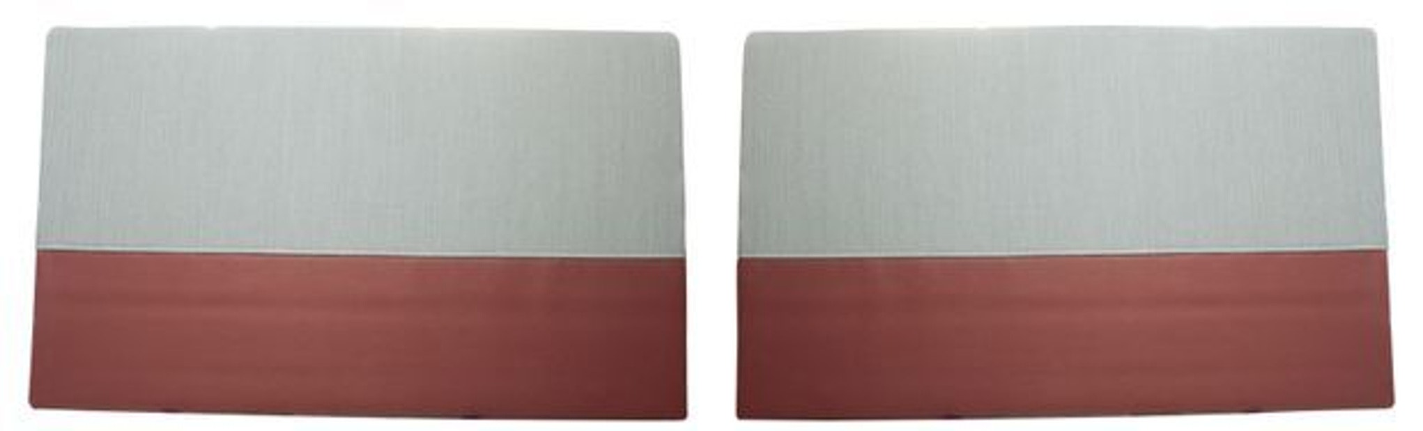 Dörrpaneler vinröd/grå