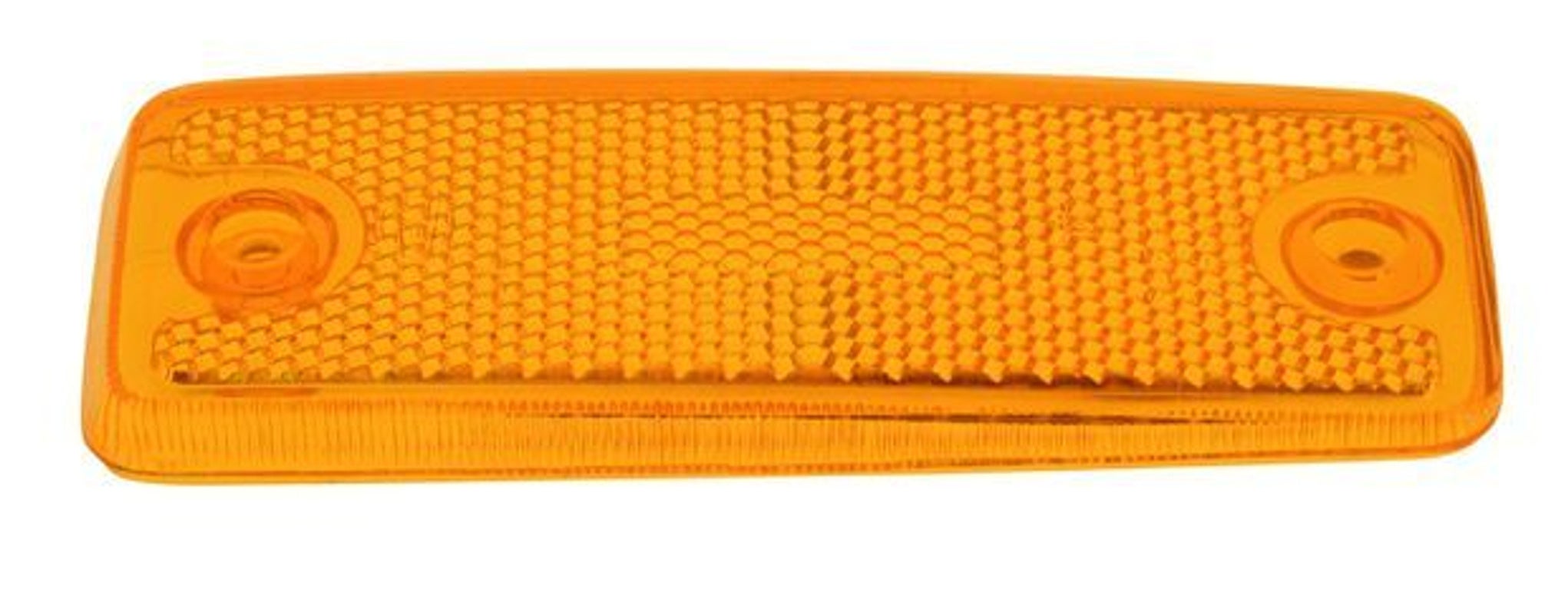 Glas sidomarkering orange