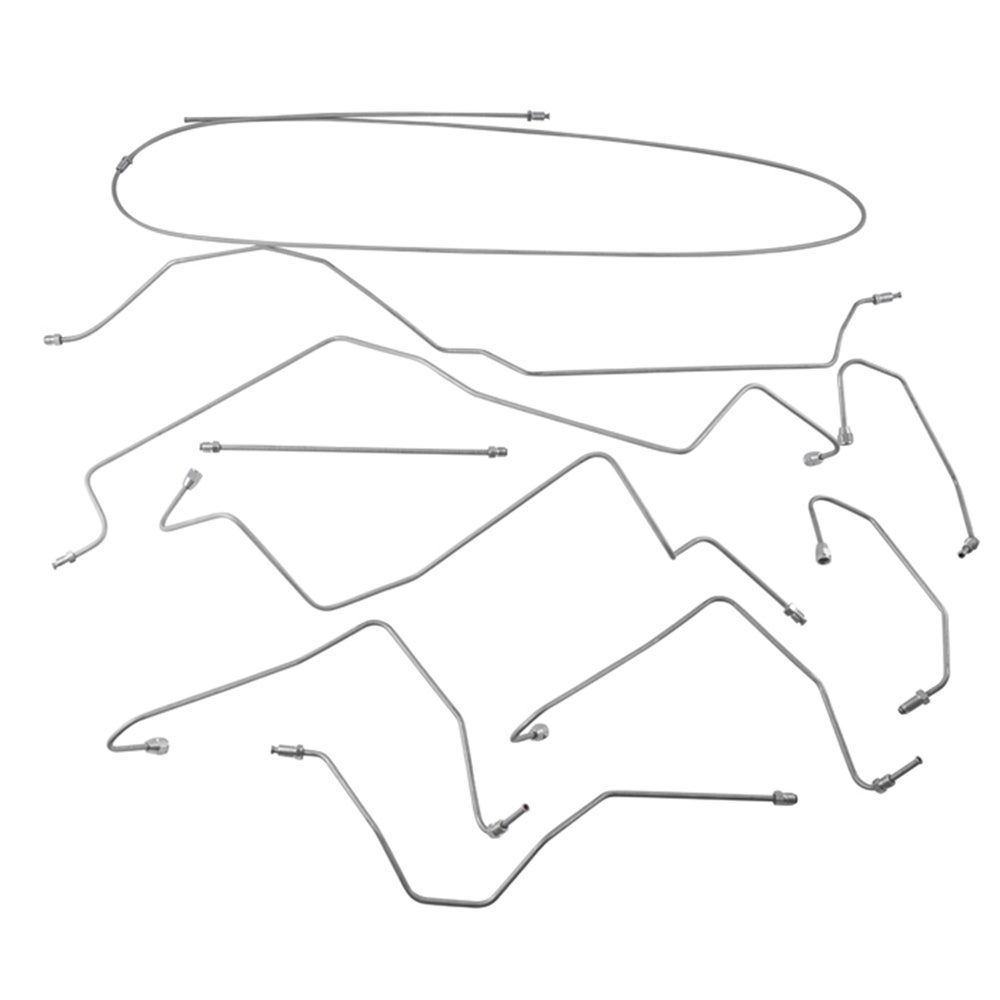 Bromsrör Längsgående