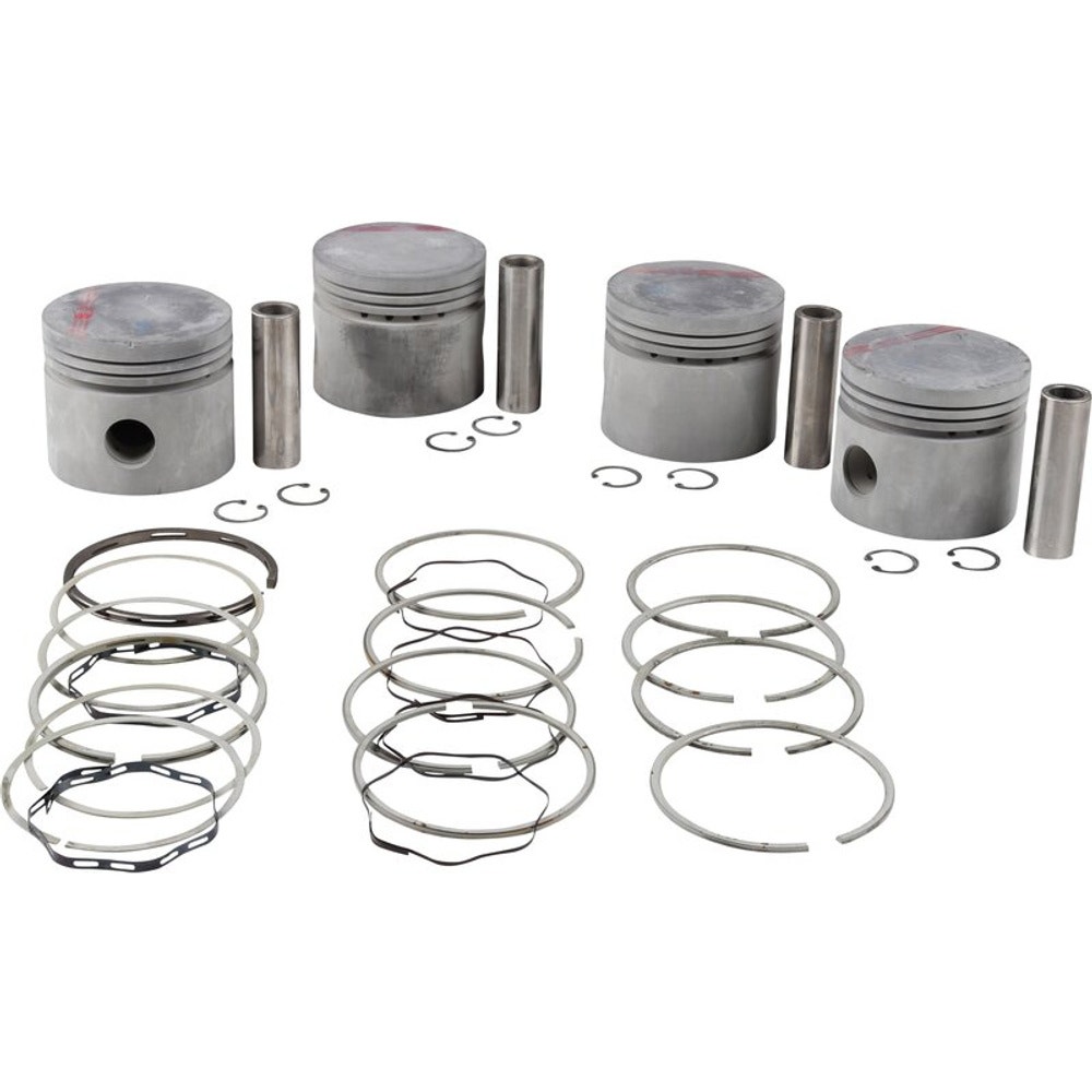 Kolvsats (4 st) med ringar B18 0,020"