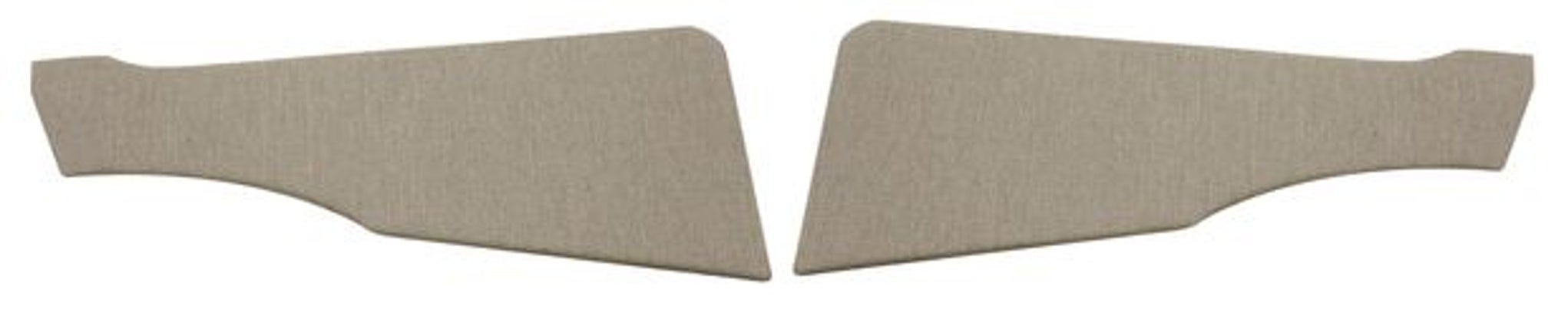 Panel bakre sida övre gråbeige