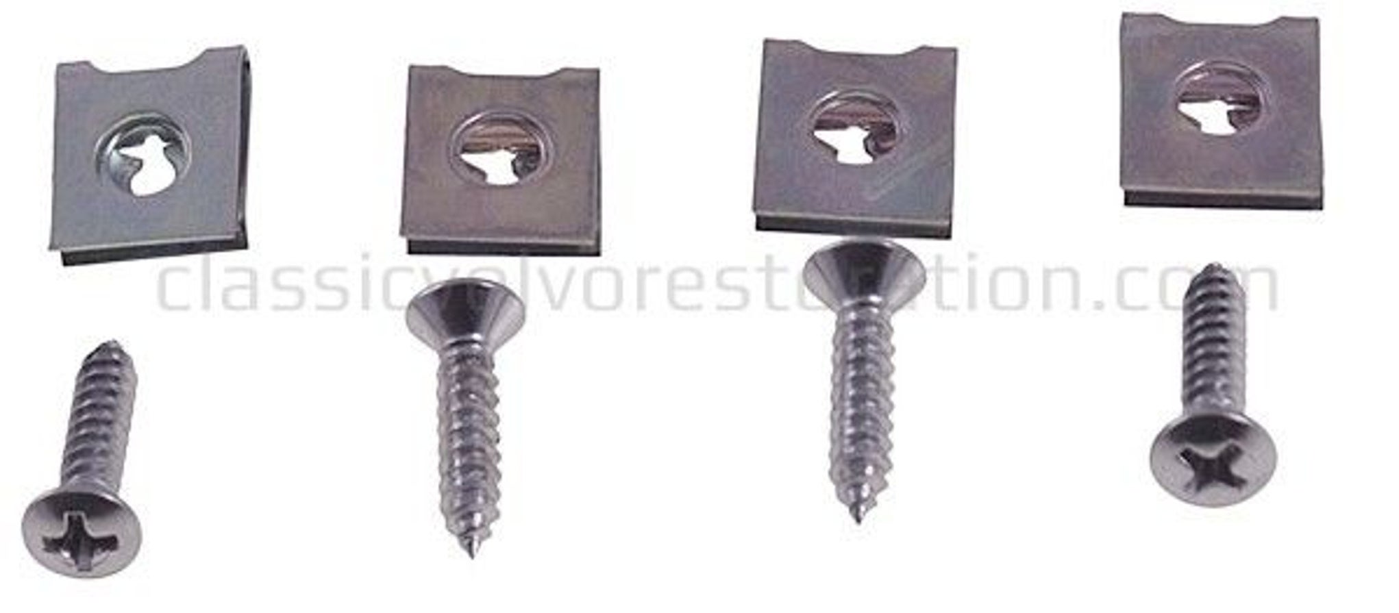 Monteringssats Grillgaller Volvo Amazon 1965-1966