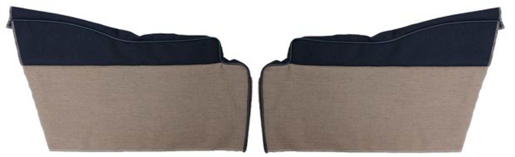 Panel bakre sida undre gråbeige