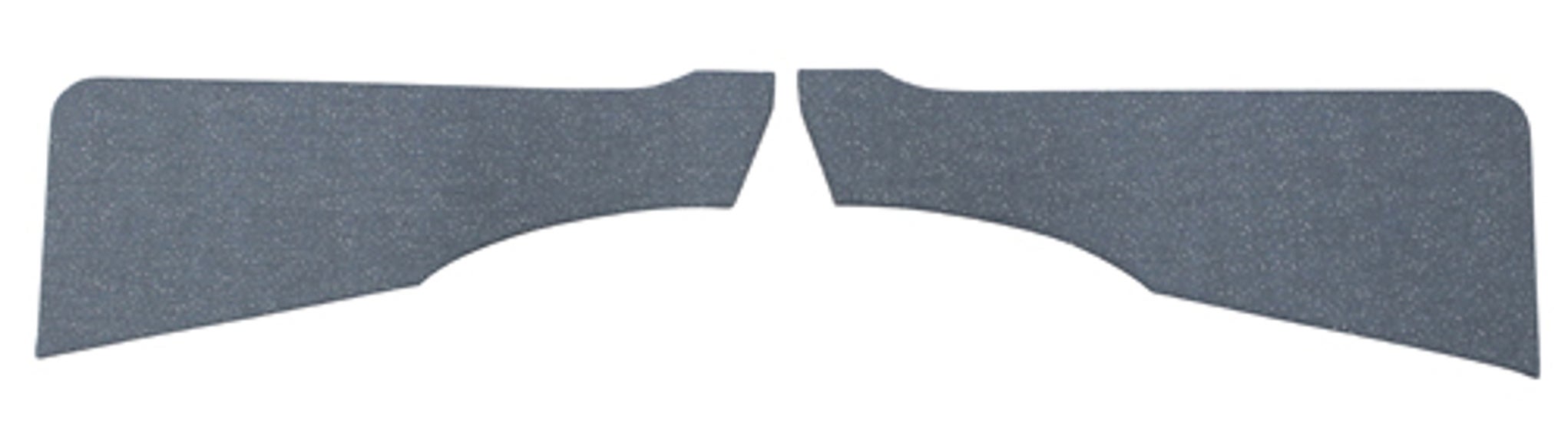 Panel bakre sida övre grå/blå