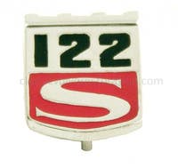 Emblem "122S"