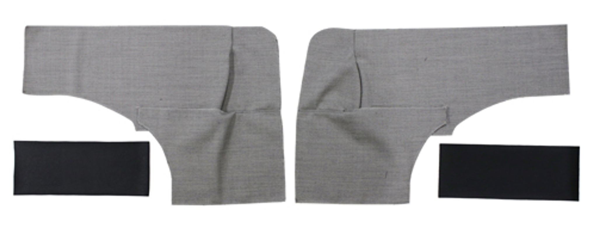 Klädsel Bakre sidor Favorit gråsvart