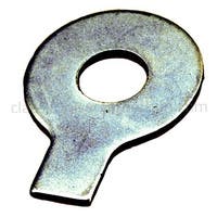 Låsbricka med böjbar flik