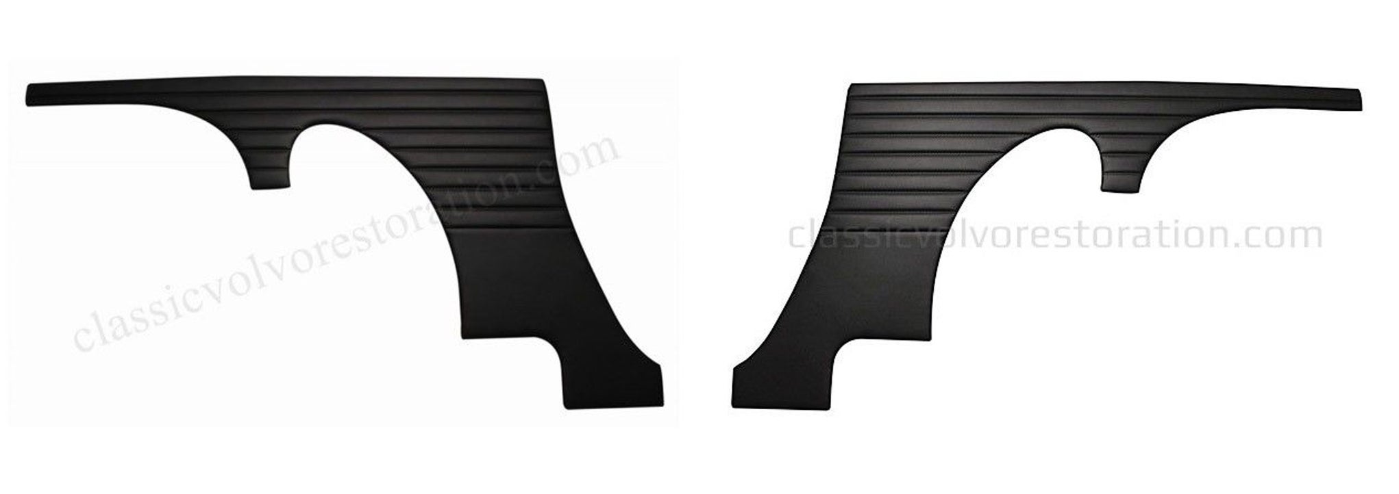 Panel bakre sida svart