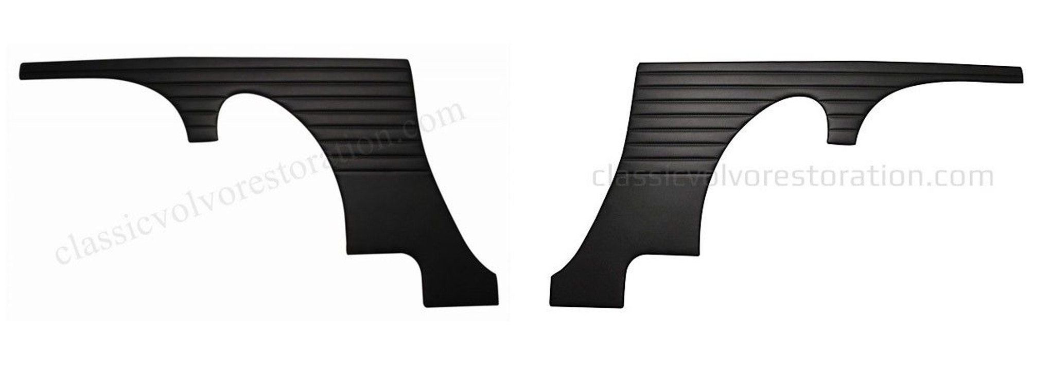 Panel bakre sida svart