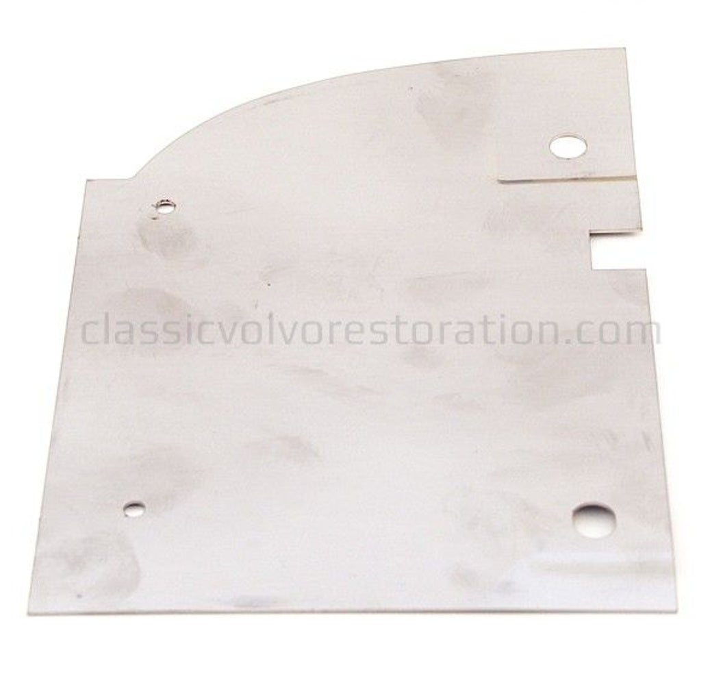 Stänkskyddsplåt bak vänster