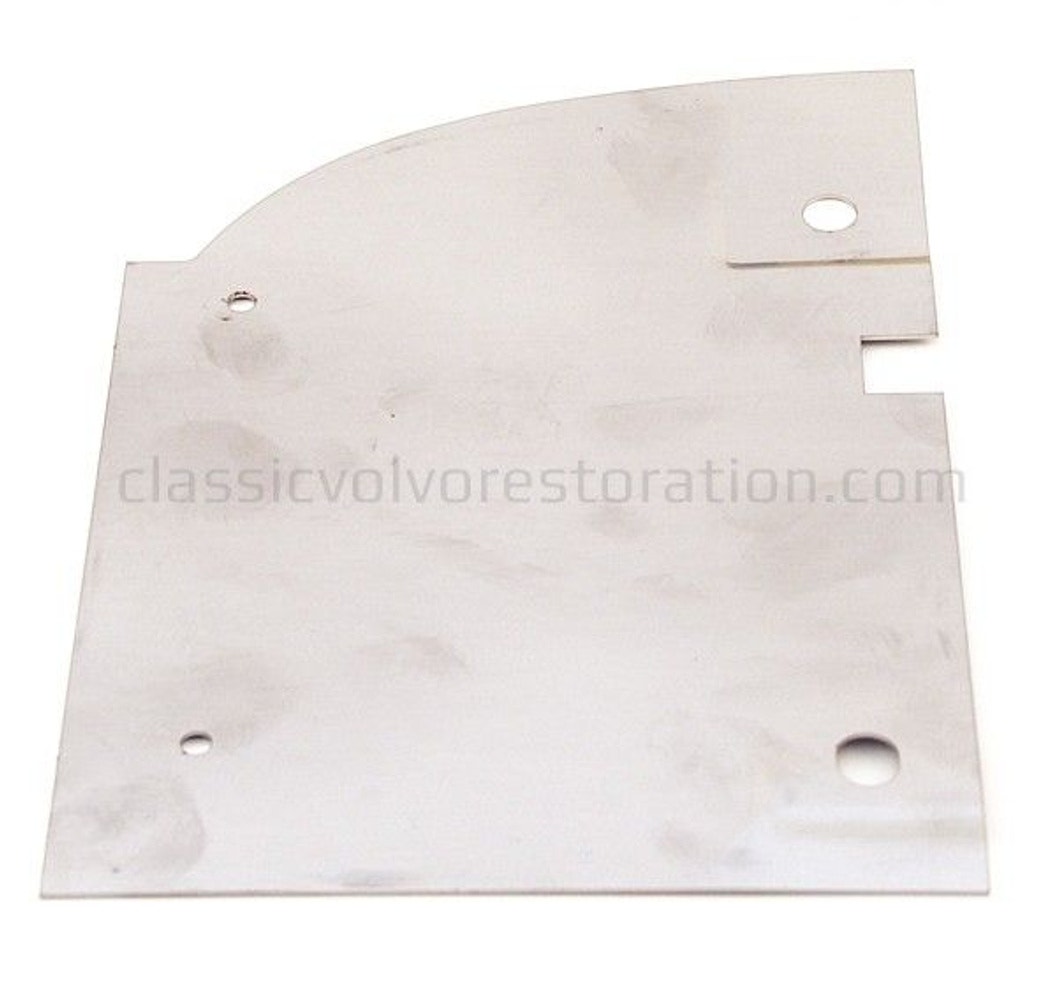 Stänkskyddsplåt bak vänster