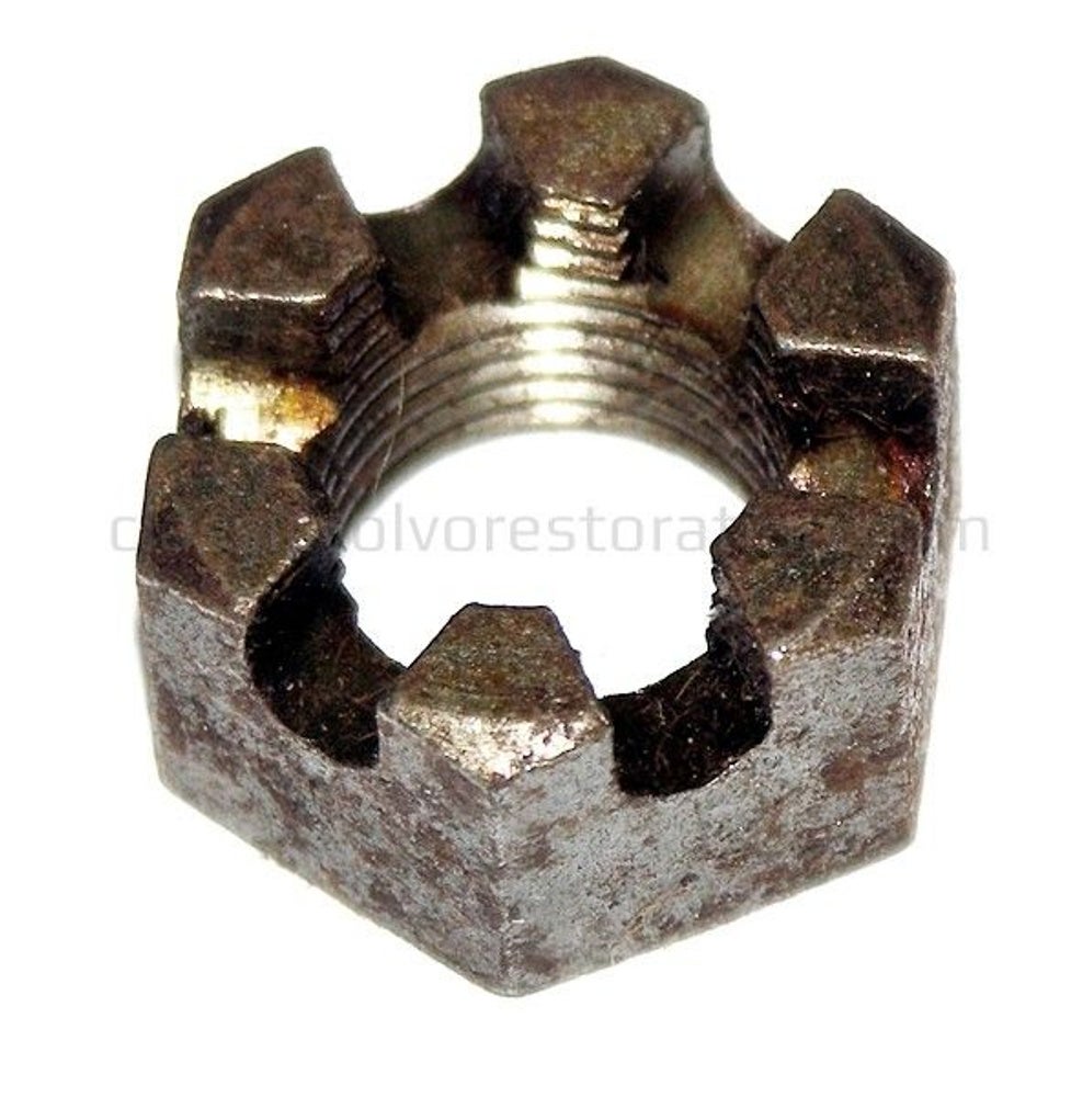 Kronmutter UNF 5/8-18x9/16" (14 mm) bromsar fram