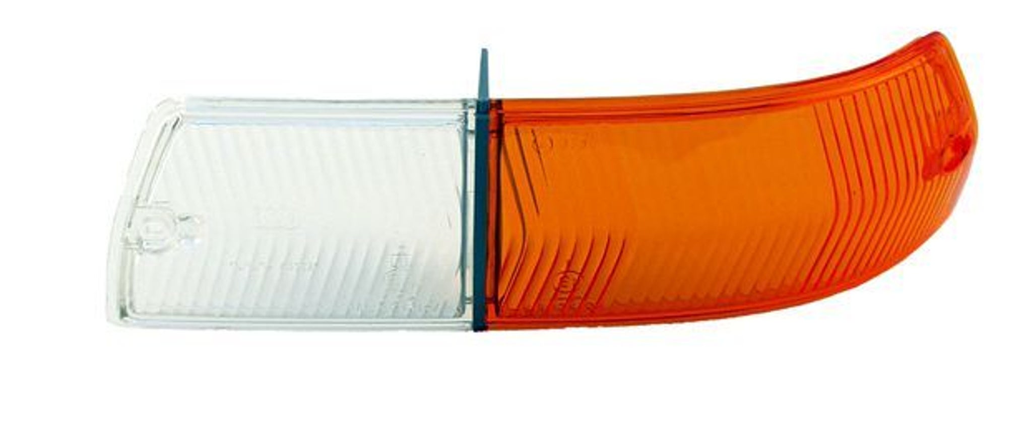 Blinkersglas gul/vit vänster