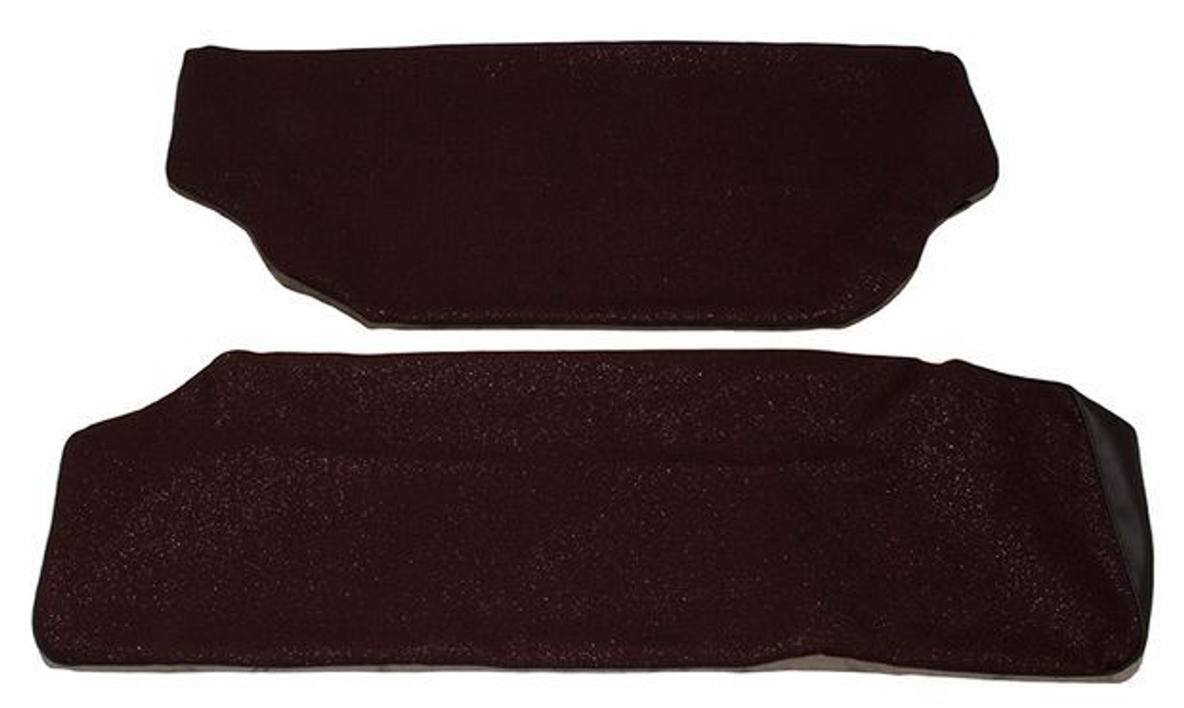 Klädsel baksäte röd/beige/svart