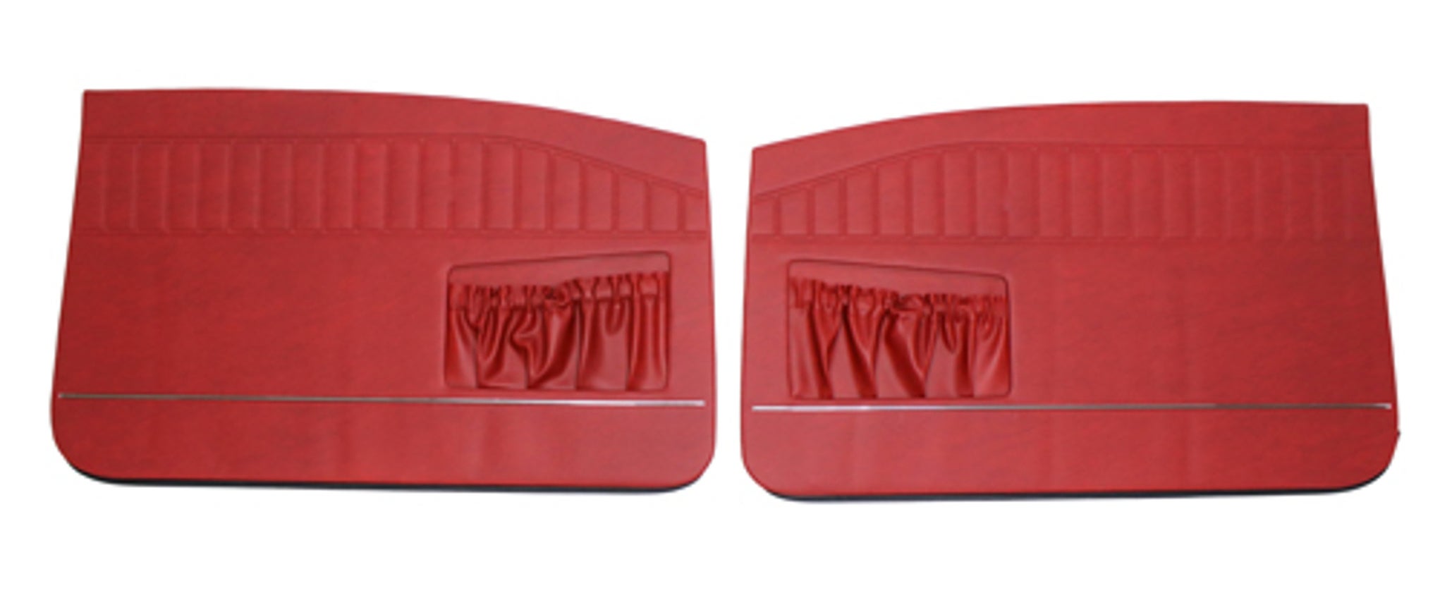 Dörrpanel V/H klarröd