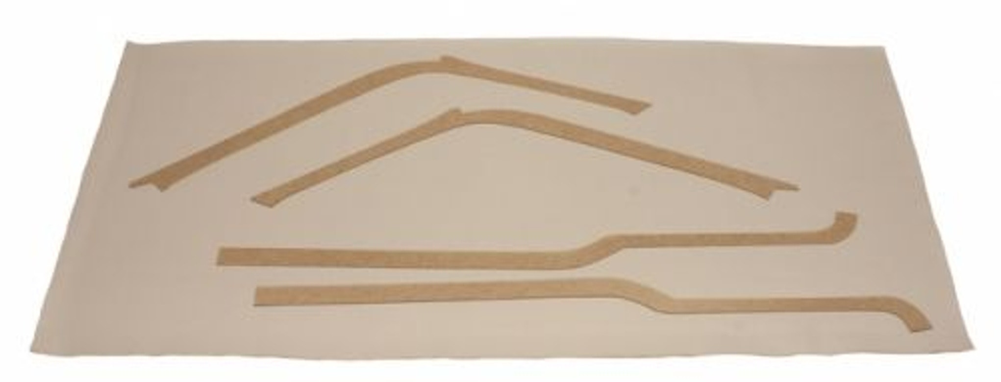 Panelsats B-stolpe/över dörr