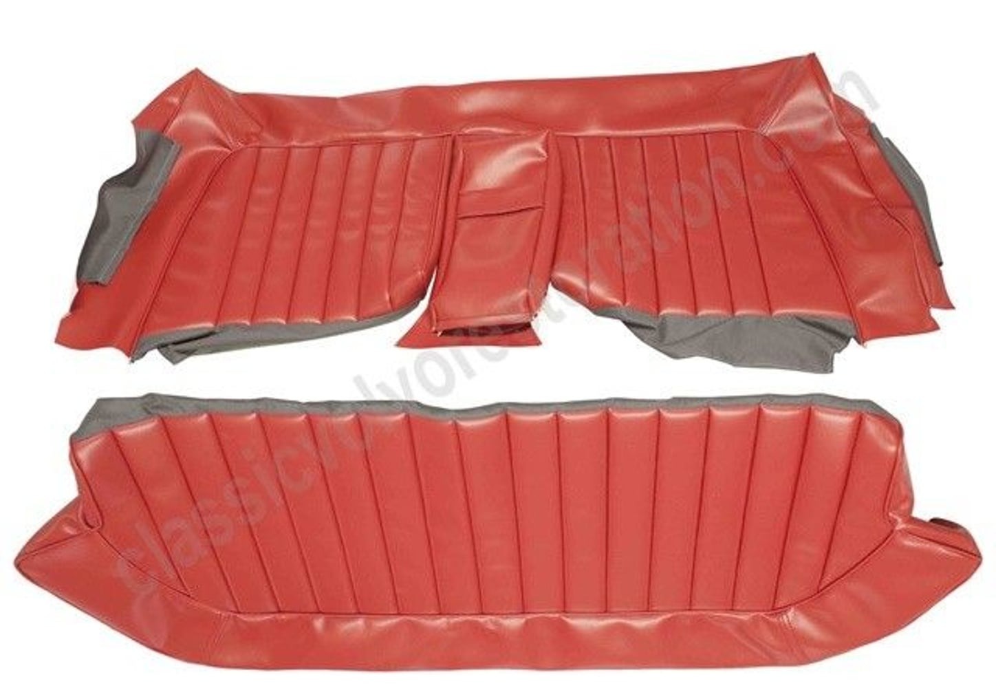 Klädsel baksäte Amazon US röd